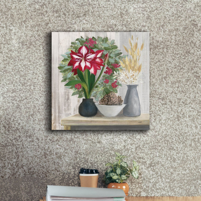 Toile épique Graffiti «Natural Holiday Light» par Julia Purinton, 12 po x 12 po, H 18 po x l 18 po x P 0,75 po