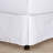 Fresh Ideas Tailored Poplin Bed Skirt, 14" Drop Length-1256387032-1215815590