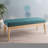 Modern Style Teal With Construction And Blend Upholstery Mid-Century , Soft Fabric Stable Birch Wood Frame