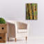 «Bamboo Forest» par Nicole Dell, art mural sur toile-1017462725