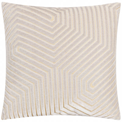 Evoke Geometric Square Cushion