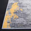 Tacoma Slate Machine Washable Area Rug In Grey & Gold-2079489168
