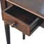 Table console à fuseaux