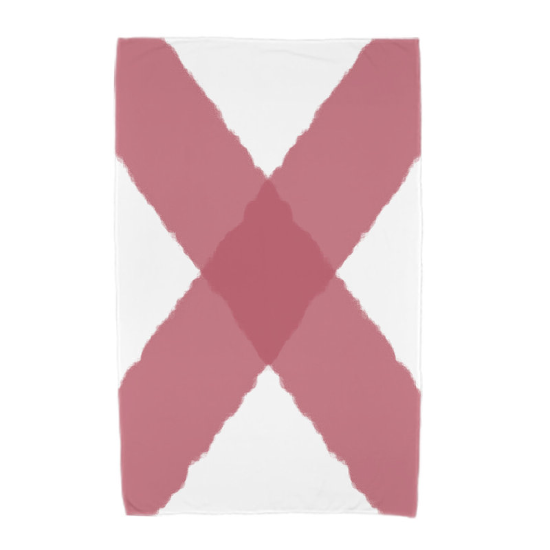 Serviette de plage Aksel, Rouge