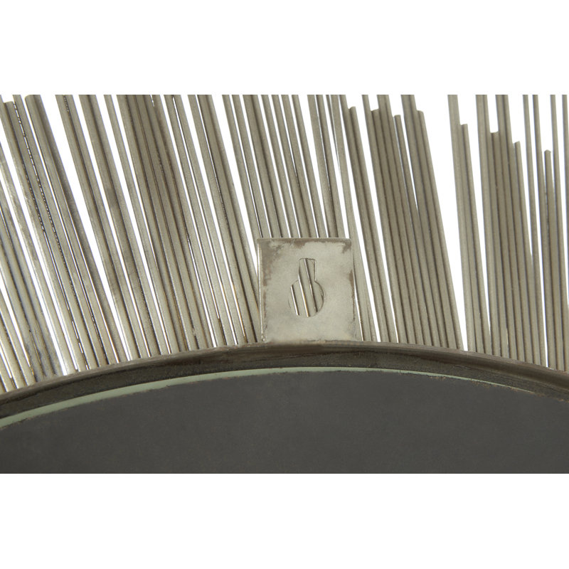 Buckland Metal Flat Wall Mirror