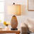 22.5" Natural Rattan Bedside Table Lamp with Dual USB Ports and Bulb-1858576596-1854329894