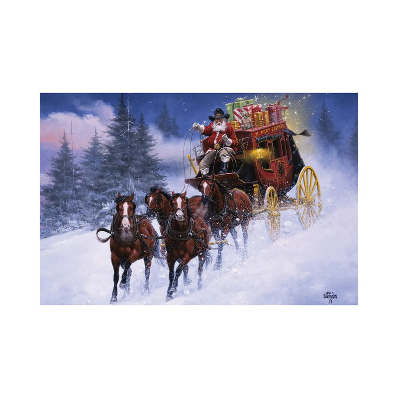 Nicks Express by Jack Sorenson - Wrapped Canvas Print, 66.04cm H x 101.6cm W x 1.905cm D