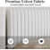Bed Frame, Velvet Upholstered Platform Bed with Vertical Channel Tufted Headboard and Footboard, No Box Spring Required, Easy Assembly