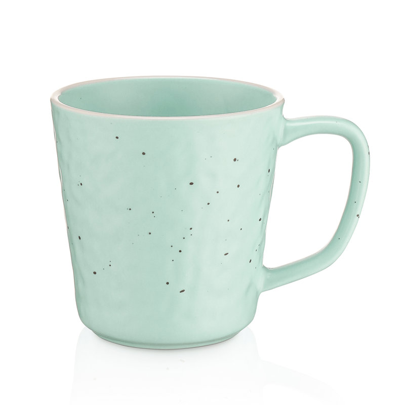 Stone Lain Elena 4-Piece Mug Set Stoneware, Green