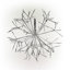 Ornement suspendu en forme de flocon de neige des Fêtes 3D avec lumières DEL, 16 po-866841504-876077726
