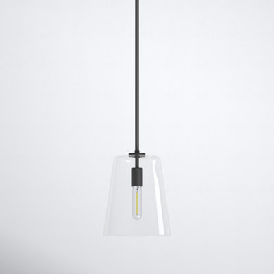 Selena Single Light Glass Dimmable Pendant