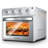 Plum Chef 27.5qt Air Fryer Oven, 6-in-1 Countertop Convection Toaster | Bake, Broil, Dehydrate, 1600w Stainless Steel  |gift Idea-124653223