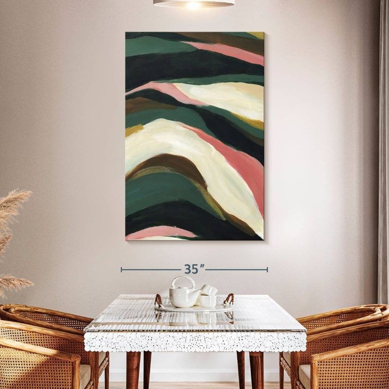Avery Tropical Flow Abstracts Pattern I, 51" H x 34" W