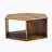MDF coffee table, wood grain pattern stickers, multi-hole design to give more storage space, simple and convenient design makes it suitable for all kinds of style scenes.-338700395