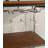 22.83" Black Rectangular Solid Wood Wine Rack