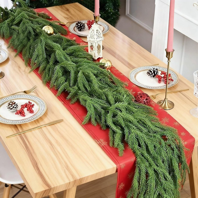 Guirlande de Noël de 9 pi, Real Touch Norfolk