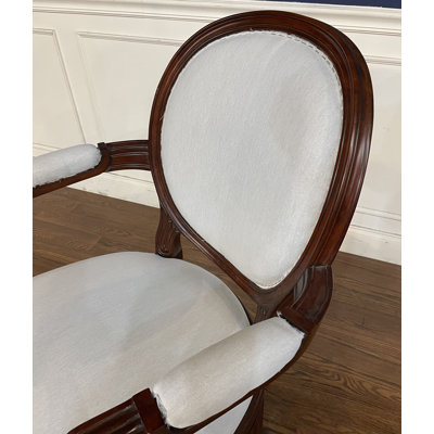 Louis XVI Upholstered Arm Chair