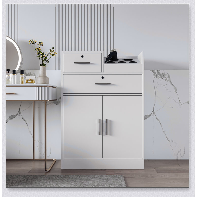 Armoire de rangement verrouillable, Blanc