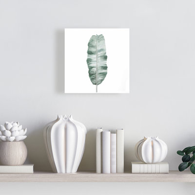 Banana Leaf Botanical Canvas | Bedroom Floral Wall Art Decor