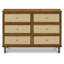 Marin with Cane 6 Drawer Dresser-916895817