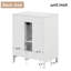 Meuble-lavabo avec lavabo / meuble-lavabo avec deux tiroirs et porte / tablette réglable-113435712