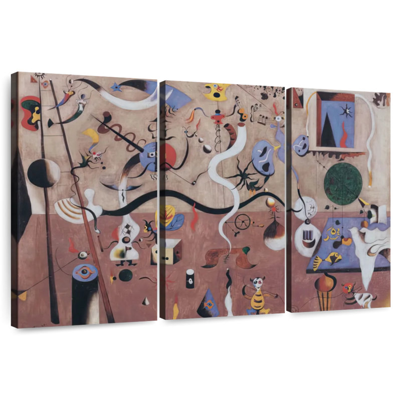 Avery The Harlequin's Carnival, 42" H x 65" W