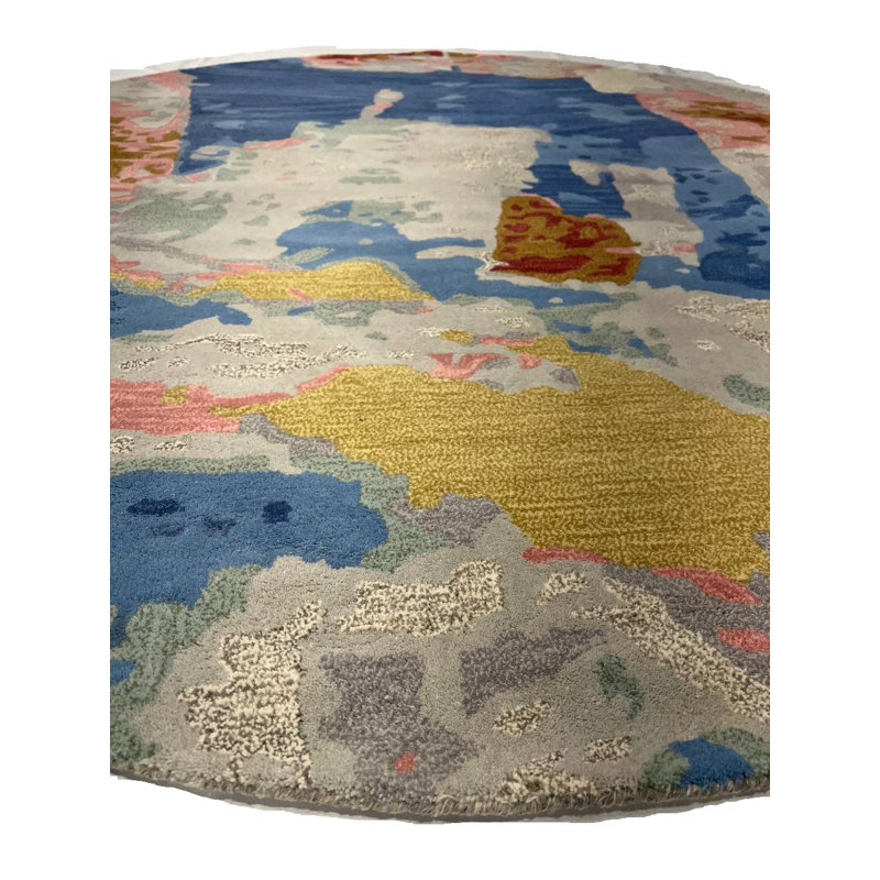 One-of-a-Kind Round 6' Hand Tufted Area Rug