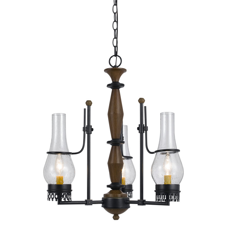 Lustre classique/traditionnel ombré 3 lumières Ardean