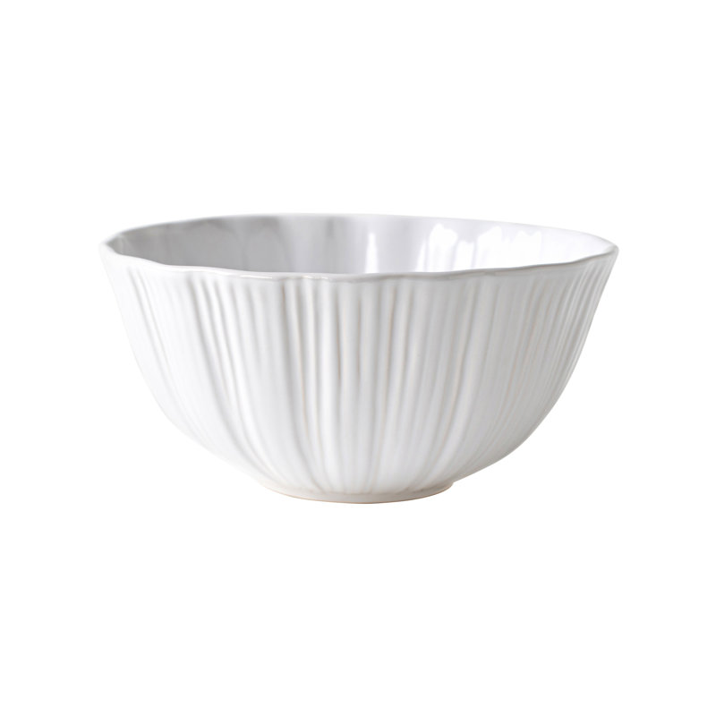 VIETRI Bari Serving Bowl, White