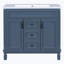 Meuble-lavabo de 36 pouces avec lavabo intÃ©grÃ©-1356397676