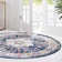 Tapis oriental bleu