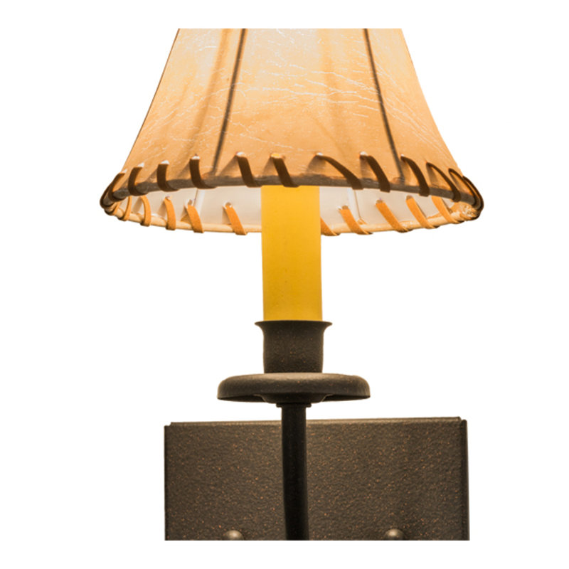 Ranchero 1 - Light Candle Wall Light