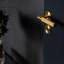 Round Passage (Hall & Closet) Door Lever with Round Rosette-1237183785