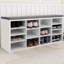 14 Pair Stackable Shoe Rack-1199954766