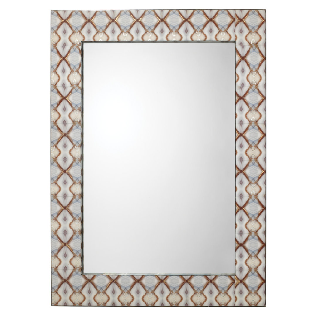 Kaleidoscope Rectangle Mirror on MDF Jamie Young Company