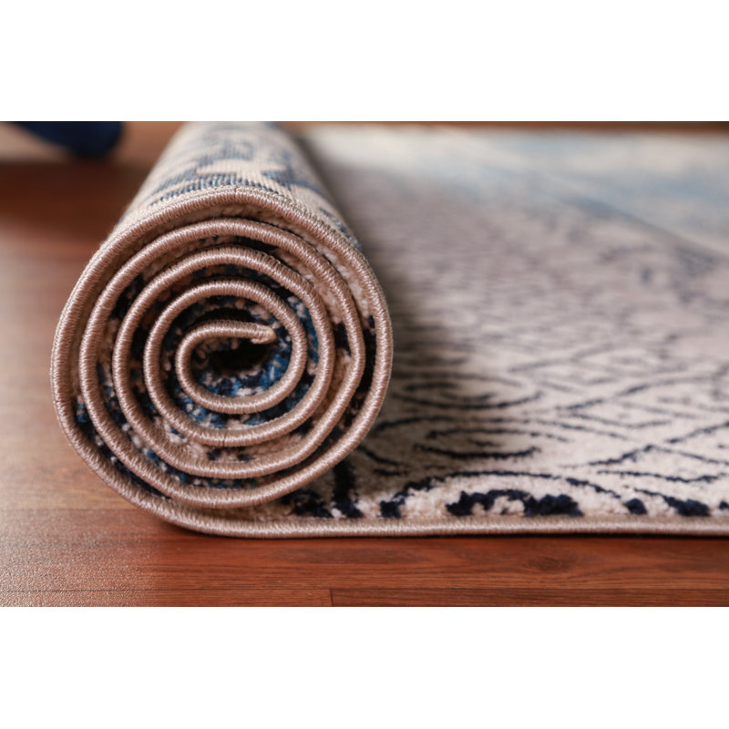 Transitional Oriental Area Rug 9x12