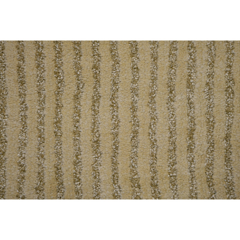 Viridian Nylon Bath Rug with Non-Slip Backing, Linen, 24" x 40"