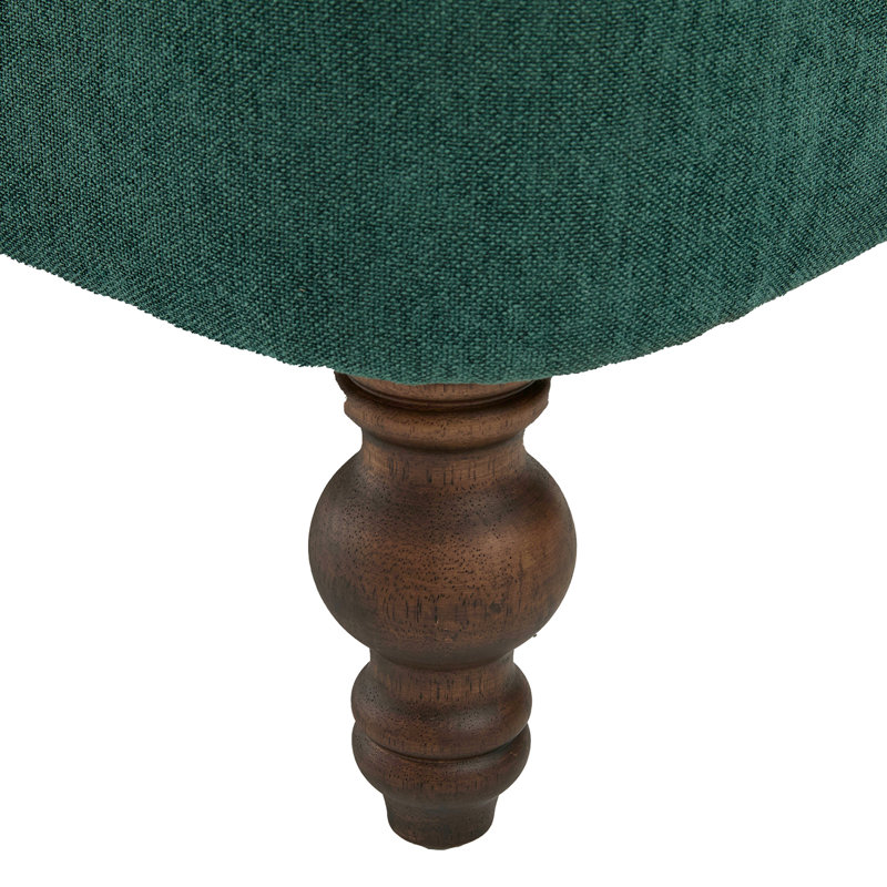 Fauteuil inclinable surdimensionné en chenille, Vert