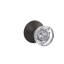 Hobson Non-Turning Glass Knob with Kinsler Trim-27776922