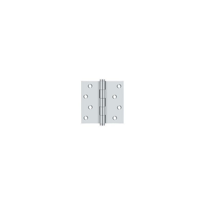 Butt Bearing Hinge, Polished Chrome