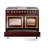 ILVE Nostalgie II Series Noblesse 40 inch Dual Fuel Range with 6 Sealed Burners, Griddle (Glass Door)-105340578-103962071