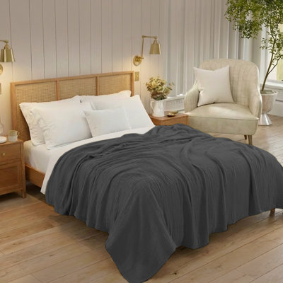 Threadmill 100% Cotton Muslin Blanket