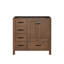 Panchuri Right Offset 36 Single Bathroom Vanity Base Only-47797597