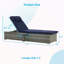 Fauteuil d'extérieur en rotin PE-1108114367