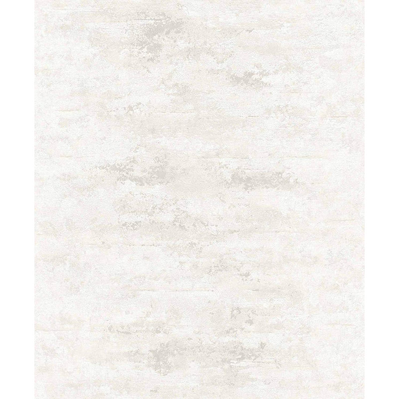 Orion 1.05m x 52cm Textured Matte Paste the Wall Wallpaper Roll, White
