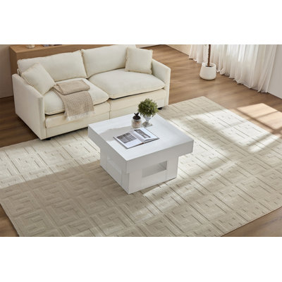 Table basse rustique carrée