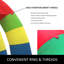 Arches jumelles, arche gonflable arc-en-ciel de 26 pi x 13 pi