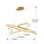 Elipse 2 - Light LED Chandelier