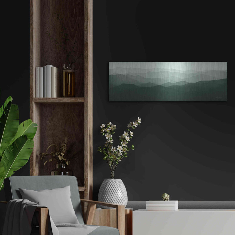 «Green Mountains» par Ryan Fowler, H 12 po x l 36 po