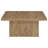 Exeter Mango Square 3-Piece Coffee Table Set